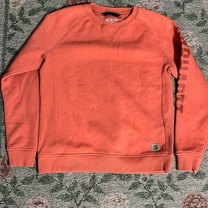 Carhartt relaxed for boys crewneck sweatshirt 
Size large 12-14, great condition